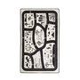 Conceptum Alfombra Black City 140 x 190 cm Multicolor